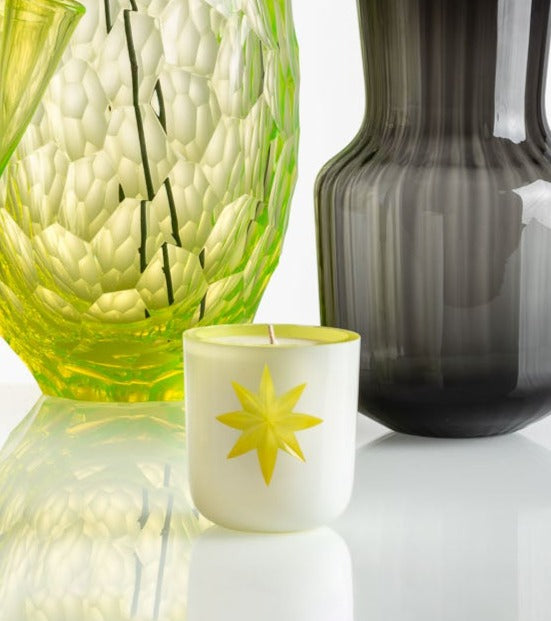 Galaxy star candle