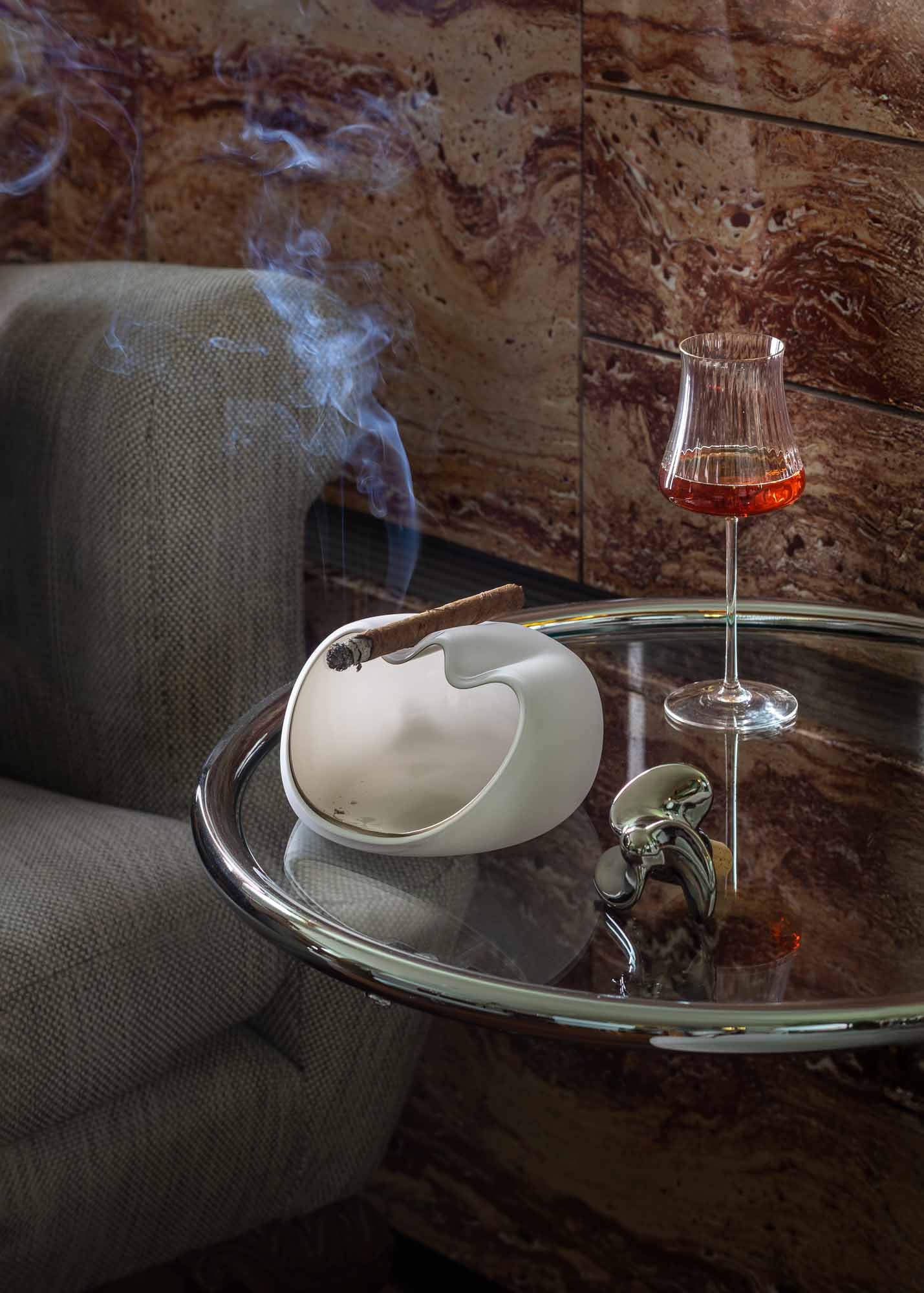 Salamander ashtray mini