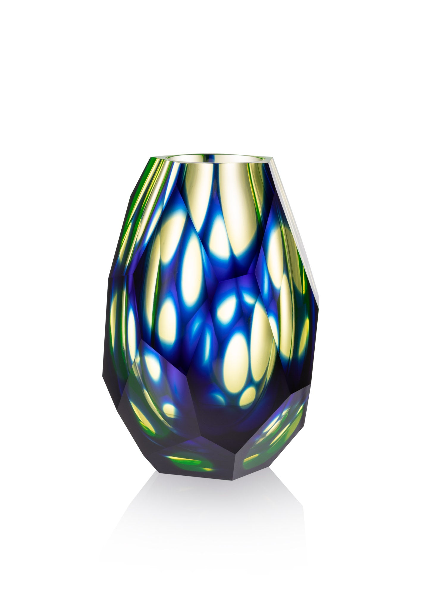 Blue Effect vase